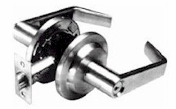 844-1280-G DX-LHV80-US26D Grade 1 Key-in-Lever Heavy Duty Cylindricial Locks. Storeroom Function 2-3